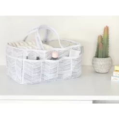 Trend Lab Storage Caddy - Gray Herringbone -Baby Care Deals Store GUEST b2b4fa39 d6fb 4f74 bbb9 ba703ea5c749