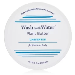 Wash With Water Plant Body Butter (Unscented), Vegan Healing Ointment Cream For Dry & Sensitive Skin, 7 Oz Tub -Baby Care Deals Store GUEST b49d6abc a13b 4587 9fbc 58a3756ed2df
