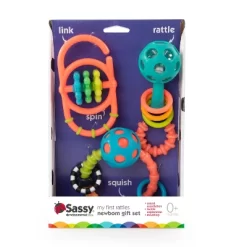 Sassy Toys My First Rattles Newborn Gift Set - 3ct -Baby Care Deals Store GUEST b4a6b005 18d2 442f 88da 9b5681459a83