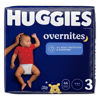 Huggies Overnites Nighttime Baby Diapers – (Select Size And Count) 8 Huggies Overnites Nighttime Baby Diapers – (Select Size And Count) - Image 8