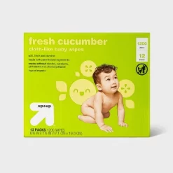 Fresh Cucumber Baby Wipes- Up & Up™ (Select Count) -Baby Care Deals Store GUEST c0cbc493 2713 4dd4 8592 f12c00490c6b