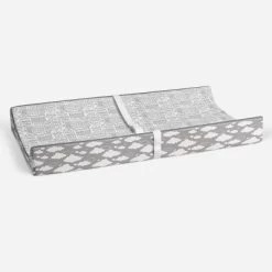 Bacati - Clouds In The City Gray Cityscape Quilted Changing Pad Cover -Baby Care Deals Store GUEST c5369b8b b90d 43da a482 eda2fd23dce4