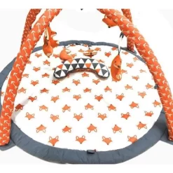 Bacati - Baby Activity Gyms & Playmats (Playful Fox Orange/Grey) -Baby Care Deals Store GUEST c6d861fd 15da 4222 9cc3 719d00d35db0