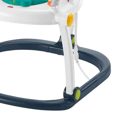 Fisher Price Fisher-Price AstroKitty SpaceSaver Jumperoo Adjustable Folding Baby Bouncer Activity Center W/Removable Seat Pad, Lights, Music, & Developmental Toys 3 Fisher Price Fisher-Price AstroKitty SpaceSaver Jumperoo Adjustable Folding Baby Bouncer Activity Center W/Removable Seat Pad, Lights, Music, & Developmental Toys - Image 3