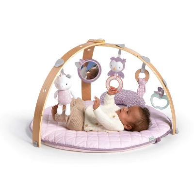 Ingenuity Cozy Spot Reversible Duvet Activity Gym With Wooden Toy Bar 8 Ingenuity Cozy Spot Reversible Duvet Activity Gym With Wooden Toy Bar - Image 8