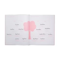 Pearhead Pink Striped Babybook
