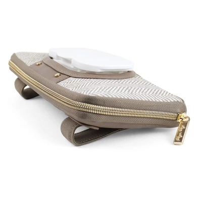 Itzy Ritzy Baby Wipes Case - Vanilla Latte 3 Itzy Ritzy Baby Wipes Case - Vanilla Latte - Image 3