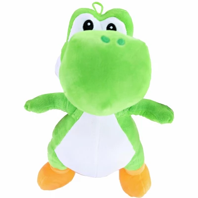 Johnny's Toys Super Mario 16 Inch Character Plush | Green Yoshi 1 Johnny's Toys Super Mario 16 Inch Character Plush | Green Yoshi