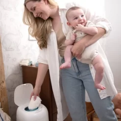 Baby Care Deals Store 22 Diaper Genie Expressions Diaper Pail With Starter Refill