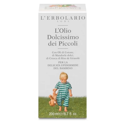 L'Erbolario Very Gentle Oil For Babies - Baby Oil For Massage - 6.7 Oz 5 L'Erbolario Very Gentle Oil For Babies - Baby Oil For Massage - 6.7 Oz - Image 5