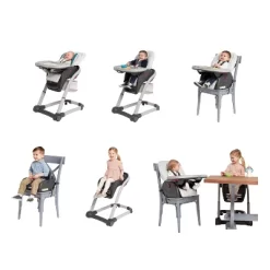 Graco Blossom 6-in-1 Seating System Convertible High Chair - Studio