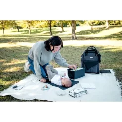 Baby Brezza Lucia Back Pack Diaper Bag - Gray -Baby Care Deals Store GUEST d98145a0 8197 4c26 8669 2fbf44c40560
