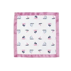 Bacati - Little Sailor Girls Boats/Whales Muslin 2 Pc Security Blankets -Baby Care Deals Store GUEST dac8562e cc92 4e13 857f 46460221ce94