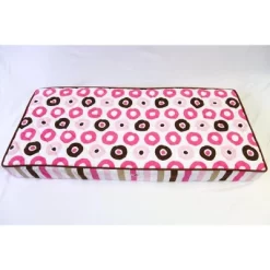 Bacati - Mod Dots/Stripes Pink/choco Dots Changing Pad Cover -Baby Care Deals Store GUEST ded22d21 5a12 46ef b5c1 bd80659e6936
