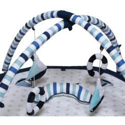 Bacati - Baby Activity Gyms & Playmats (Little Sailor Blue/Navy)