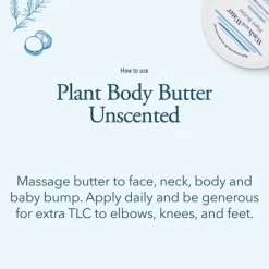 Wash With Water Plant Body Butter (Unscented), Vegan Healing Ointment Cream For Dry & Sensitive Skin, 7 Oz Tub -Baby Care Deals Store GUEST e1e9d80a e5b1 4f1a af84 a8c233b8b2e8