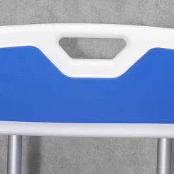 HOMCOM EVA Padded Shower Chair With Arms And Back, Bath Seat With Adjustable Height, Anti-slip Shower Bench For Seniors, Disabled, Tool-Free Assembly -Baby Care Deals Store GUEST e296ba40 f49a 492c 9096 b70e5c2166ec