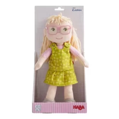 HABA Leonore 12" Soft Doll With Blonde Hair And Removable Glasses (Machine Washable) -Baby Care Deals Store GUEST e3d8db62 c380 436b bd1e 4c7147ca71e5