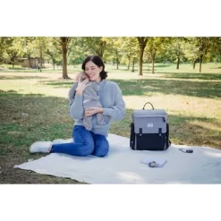 Eddie Bauer Baby Brezza Cascade Sport BackPack - Black -Baby Care Deals Store GUEST e7d2c460 214d 4238 9689 375d0cf076e2