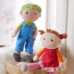 HABA Snug Up Til - 10" Soft Boy Doll With Blond Hair