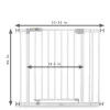 Hauck Open N Stop Pressure Fit Baby & Pet Safety Gate For Home Doorway, Stairway, Or Hallway