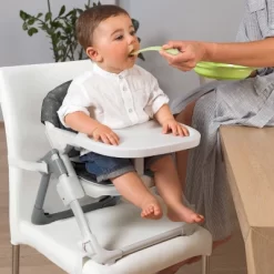 Chicco Take A Seat Booster High Chair - Gray Star