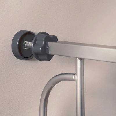 Regalo Extra Wide Easy Step Metal Walk Through Baby Gate - Platinum 2 Regalo Extra Wide Easy Step Metal Walk Through Baby Gate - Platinum - Image 2