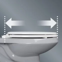 Mayfair By Bemis NextStep2 Never Loosens Round Enameled Wood Children's Potty Training Toilet Seat With Easy Clean And Slow Close Hinge - White -Baby Care Deals Store GUEST ecb2ee0e 3c59 4d6d 9be2 535655009278