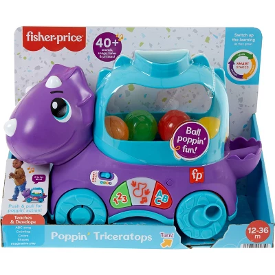 Fisher Price Fisher-Price Poppin Triceratops 5 Fisher Price Fisher-Price Poppin Triceratops - Image 5