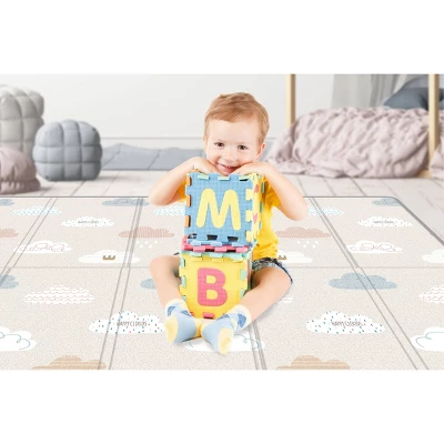 Parklon Cloud Bebe Silky Folding Baby Play Mat 2 Parklon Cloud Bebe Silky Folding Baby Play Mat - Image 2