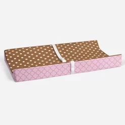 Bacati - Butterflies Pink/chocolate Changing Pad Cover -Baby Care Deals Store GUEST ee94bbda b7c6 421c b899 bf7a6aa7a3c0