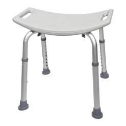 McKesson Bath Bench Aluminum Shower Seat, 300 Lbs Capacity, 1 Count