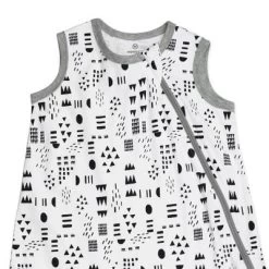 Honest Baby Organic Cotton Interlock Wearable Blanket All Seasons - Pattern Play