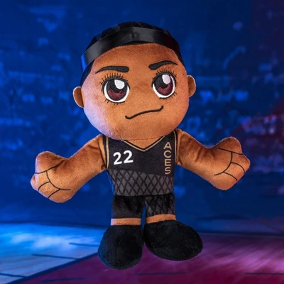 Bleacher Creatures Las Vegas Aces A'ja Wilson 8" Kuricha Plush 1 Bleacher Creatures Las Vegas Aces A'ja Wilson 8" Kuricha Plush