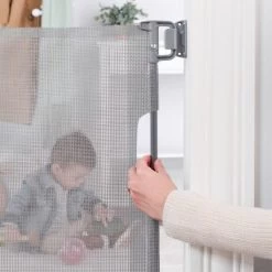 Regalo Fabric Retractable Baby Gate - Gray 5 Regalo Fabric Retractable Baby Gate - Gray -Baby Care Deals Store GUEST f4d8153e f900 4f06 959a 3bac066d060e