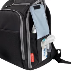 Fisher Price Fisher-Price Kaden Diaper Backpack - Black -Baby Care Deals Store GUEST f523d145 9dd9 455e 9f03 6edc1479da51