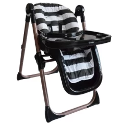Your Babiie MAWMA By Snooki Rose Gold Black Stripes Fitzrovia High Chair -Baby Care Deals Store GUEST f5c49a10 4f69 4492 8e32 116476efdf01
