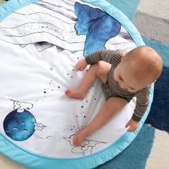JumpOff Jo - Round Baby Floor Mat For Tummy Time, Play, And More, 36" Diameter - Fairy Blossom -Baby Care Deals Store GUEST faf40186 9626 46ee 973b 35c25ee132b9