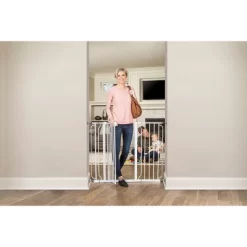 Regalo Extra Tall Wide Span Metal Walk Through Baby Gate